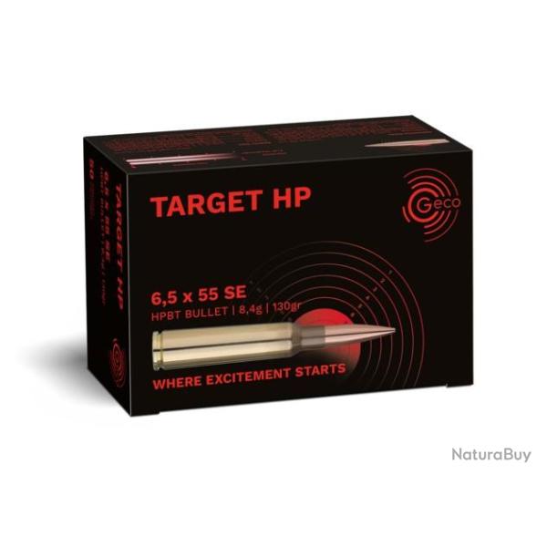 Boite de 50 cartouches Geco Cal.6,5creedmoor Target HP