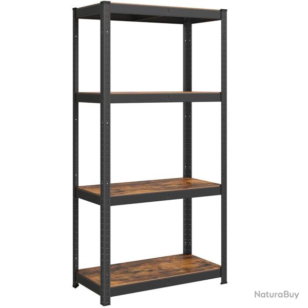 �tag�re charge lourde 40 x 80 x 160 cm � 4 niveaux meuble de rangement en acier montage rapide �tag