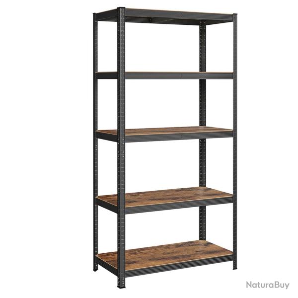 tagre charge lourde  5 niveaux meuble de rangement en acier montage sans outil tagre de garage