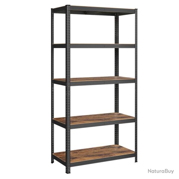 �tag�re charge lourde m�tallique 200 x 100 x 50 cm 5 niveaux charge totale 875 kg (175 kg/niveau) �