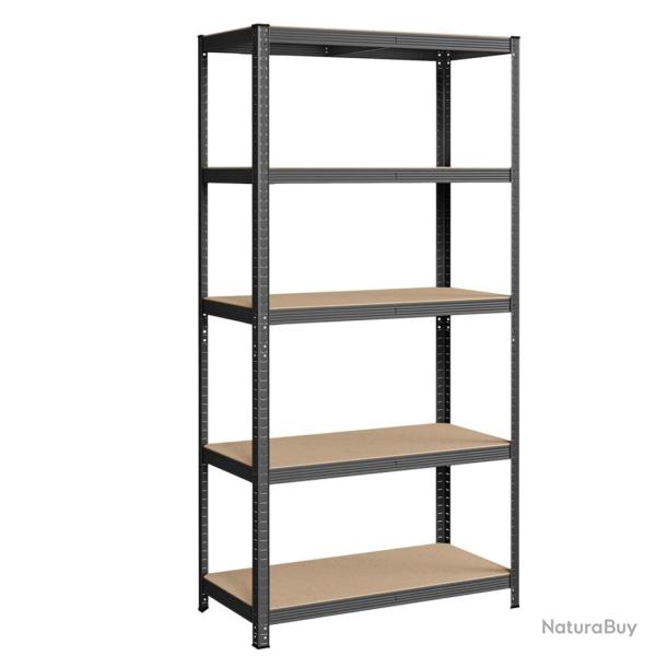 �tag�re charge lourde m�tallique 200 x 100 x 50 cm 5 niveaux charge totale 875 kg (175 kg/niveau) �