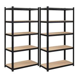 &Eacute;tag&egrave;re charge lourde m&eacute;tallique 200 x 100 x 50 cm 5 niveaux charge totale 875 kg (175 kg/niveau) &eacute;