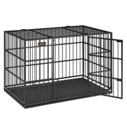 Cage pour chien ultra-r&eacute;sistante caisse pour animaux de compagnie 107 x 70 x 75 cm pour chiens moye