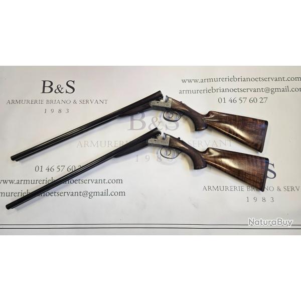 paire de fusils churchill XXV utility 34 model calibre 12 de 1935