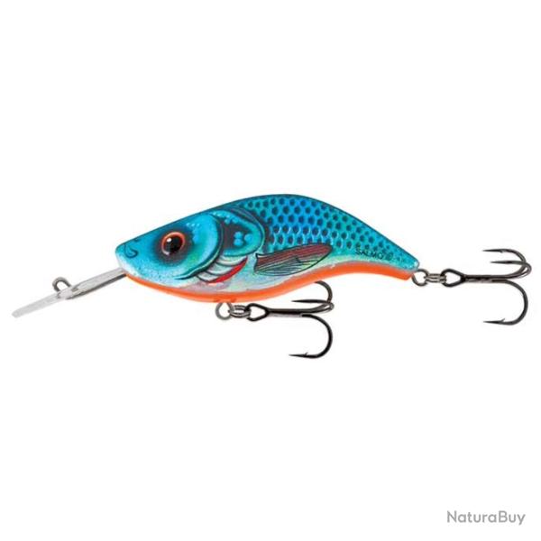 Poisson Nageur Salmo Sparky Shad Flottant 4cm 3,5g 4cm Blue Holographic Shad