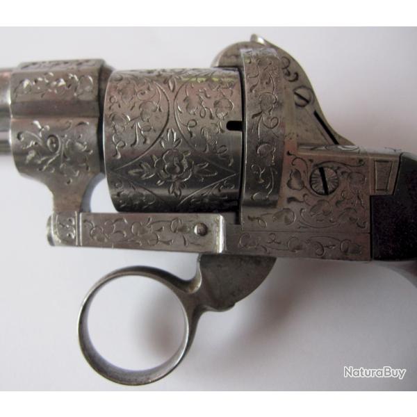 Revolver Lefaucheux double action d�tente � anneau