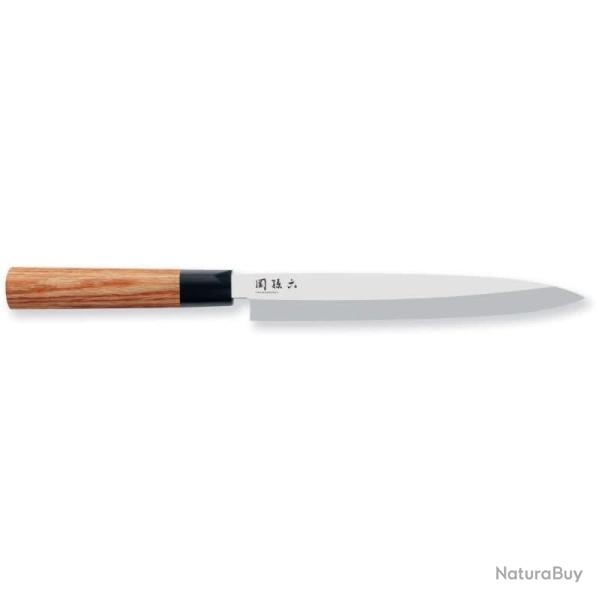 Kai MGR0210Y Seki Magoroku Redwood Yanagiba lame de 21 cm