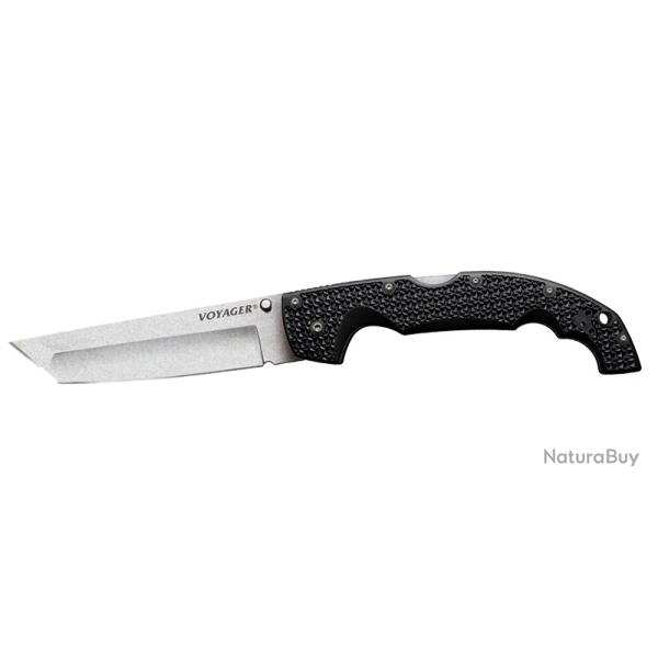 Couteau Cold Steel Voyager XL - Lame Tanto 140mm - Manche Griv-Ex - Clip r�versible
