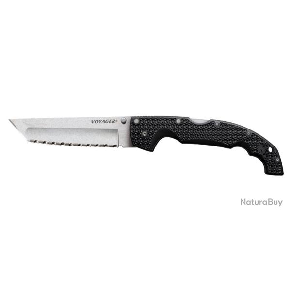 Couteau Cold Steel XL Voyager Tanto - Lame 140mm - Manche Griv-Ex - Clip