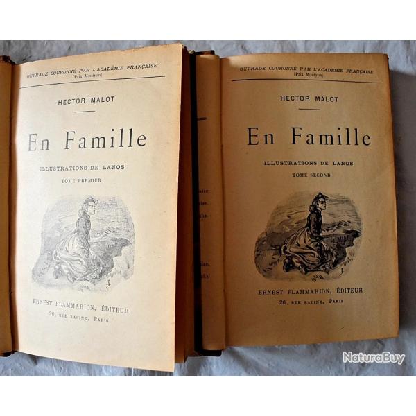 En Famille - Hector Malot -Tome I & II