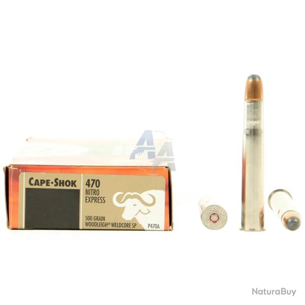 20 mun Federal Premium JSP .470 Nitro Express