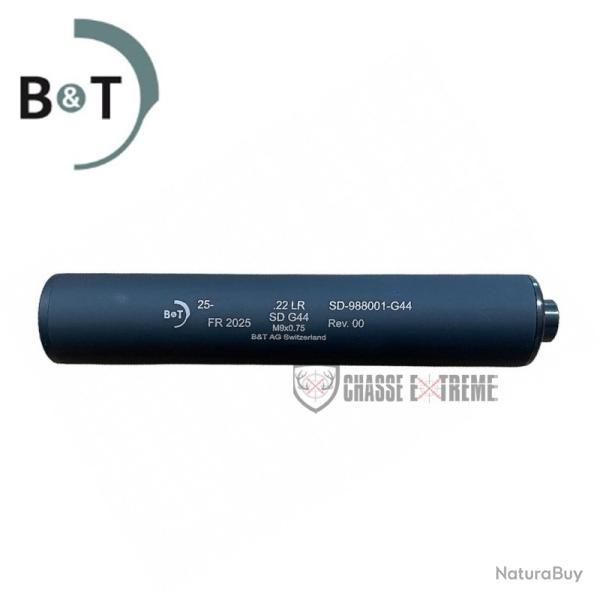 Silencieux B&T Glock 44 M9x0.75 Cal 22 Lr