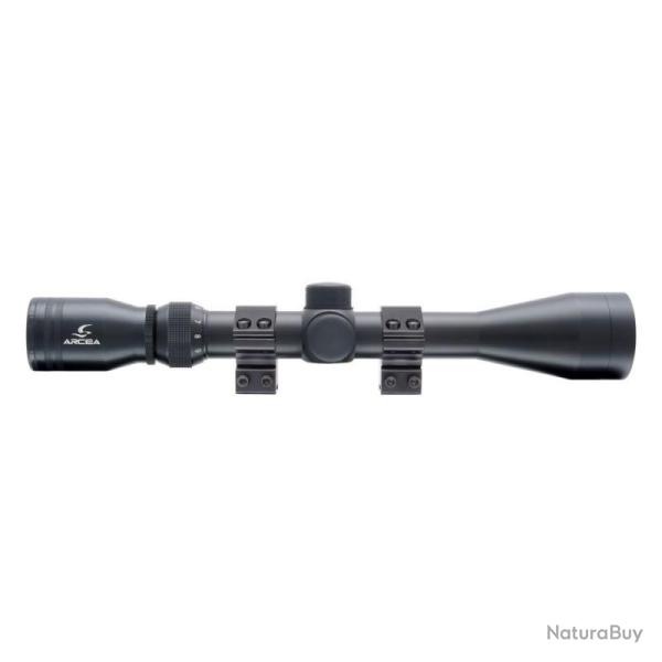 LUNETTE ARCEA 3-9X40 + PAIRE COLLIERS 11MM