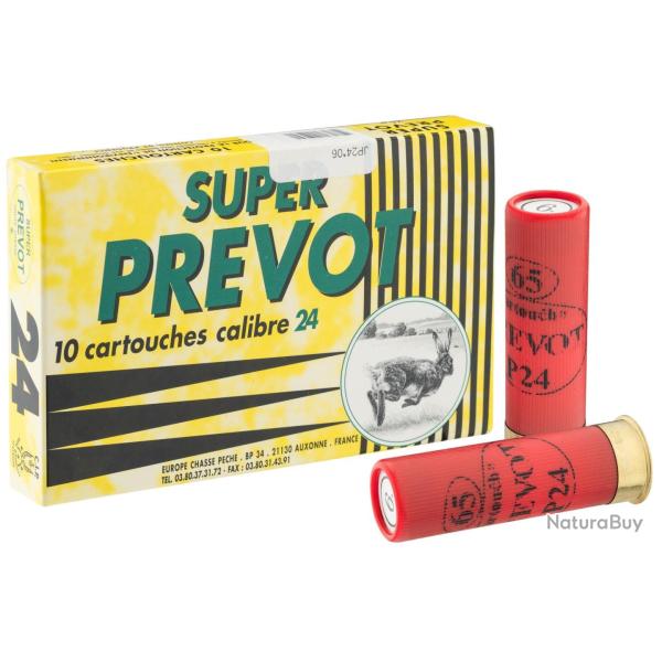 Cartouches Pr�vot Super Bourre Jupe Cal. 24 65 bte de 10