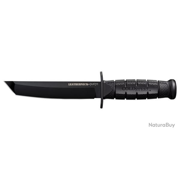 Couteau Cold Steel Leatherneck Tanto - Lame 171mm - Manche Griv-Ex/Kray-Ex - Etui Secure-Ex