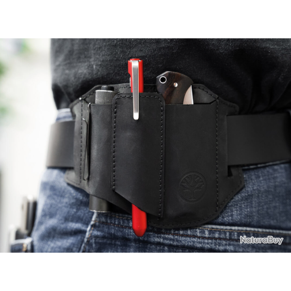 B�ker 09BO295 �tui cuir noir  Holster ED-Three