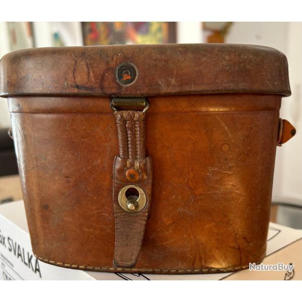 super etui en cuir pour junmelle