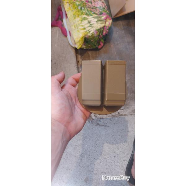 Porte chargeur double