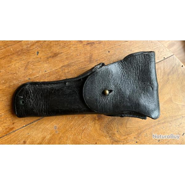 �?Holster en cuir fauve pour Colt .45 M1911 ? Mod�le r�glementaire US WWI, pi�ce d?�poque?�