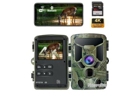Camera de Chasse Detecteur de Mouvement Infrarouge de