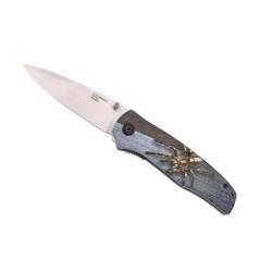 Couteau HERBERTZ TOUT INOX araign&eacute;e