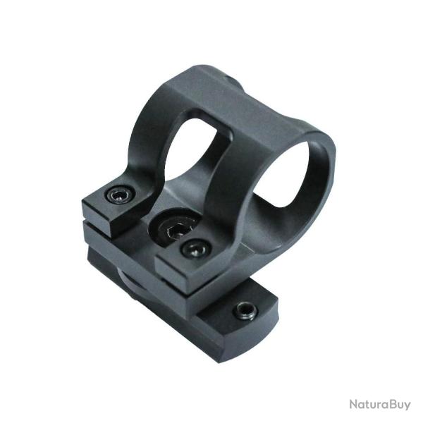 FIXATION ROTATIVE LAMPE POUR CASQUE DIAMTRE 2,5 cm