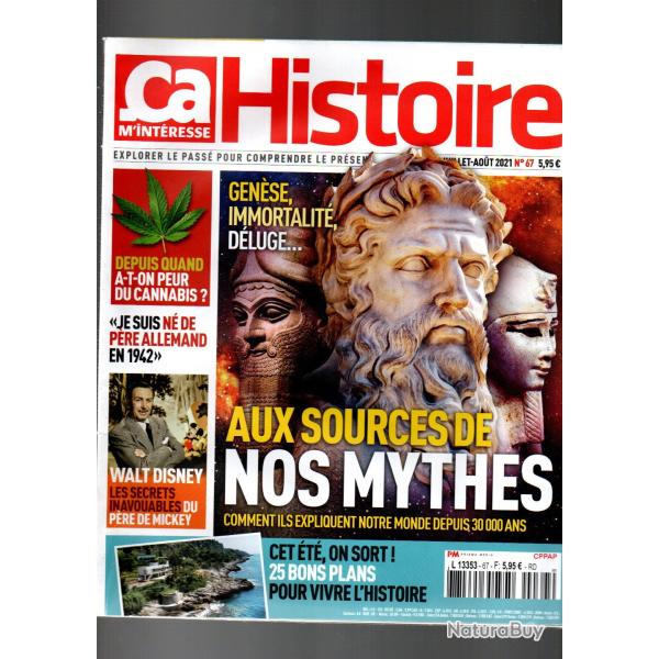 �a m'interesse histoire 67 de 2021, walt disney, r�volutions r�gionales, conqu�te de l'ouest