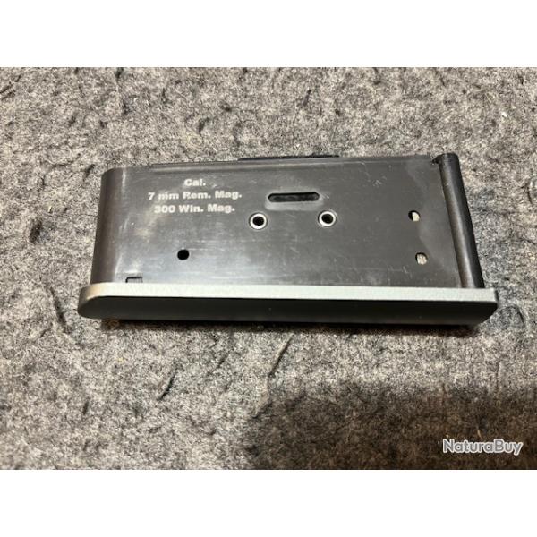 Occasion chargeur 3 coups pour carabine STRASSER cal 7RM 300wm