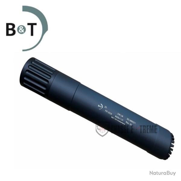 Silencieux B&T Monoblock 28x1 Cal 338 LM Gaucher