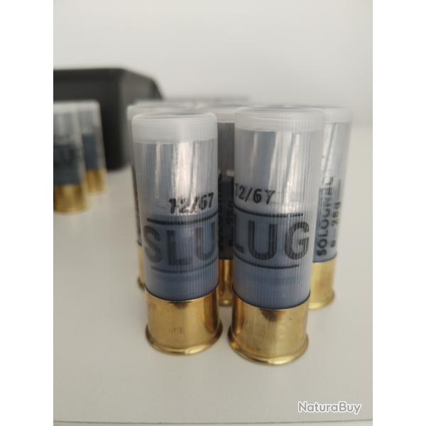 Cartouche Balle SLUG 28gr CAL12/67 SOLOGNAC