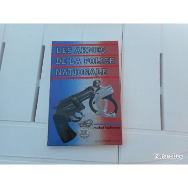 Les armes de la police Nationale