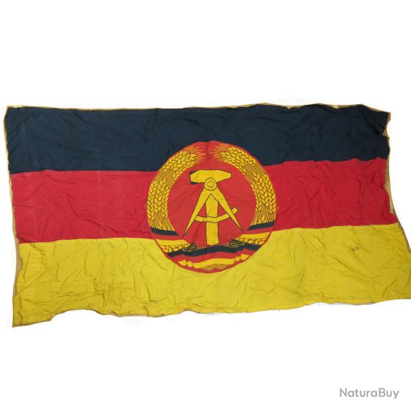 Drapeau coton  Allemagne de l'Est DDR 1.10 m x 0.60 m