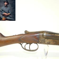 (413) Fusil De Chasse Juxtapos&eacute; MANUFRANCE ROBUST 222 - OCCASION