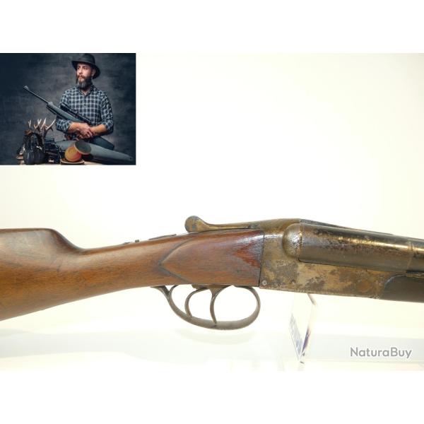 (413) Fusil De Chasse Juxtapos MANUFRANCE ROBUST 222 - OCCASION