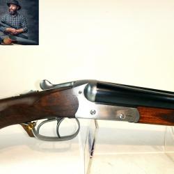 (2696) Fusil De Chasse Juxtapos&eacute; Merkel 117 Cal.12/70 - OCCASION