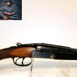 (2725) Fusil De Chasse Juxtapos&eacute; Manufrance Robust 222 Cal.12/65 - OCCASION
