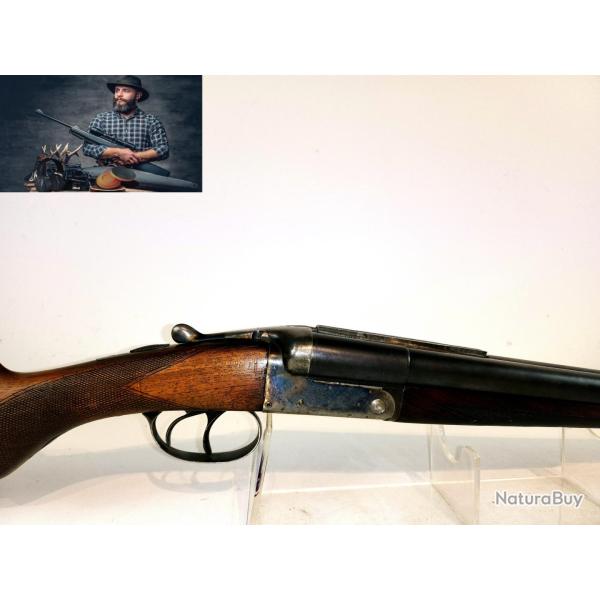 (2725) Fusil De Chasse Juxtapos Manufrance Robust 222 Cal.12/65 - OCCASION