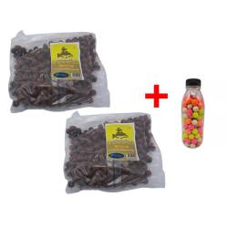 Pack 2 paquets de 2k de bouillettes SS30 + 1 popup bottle 180gr