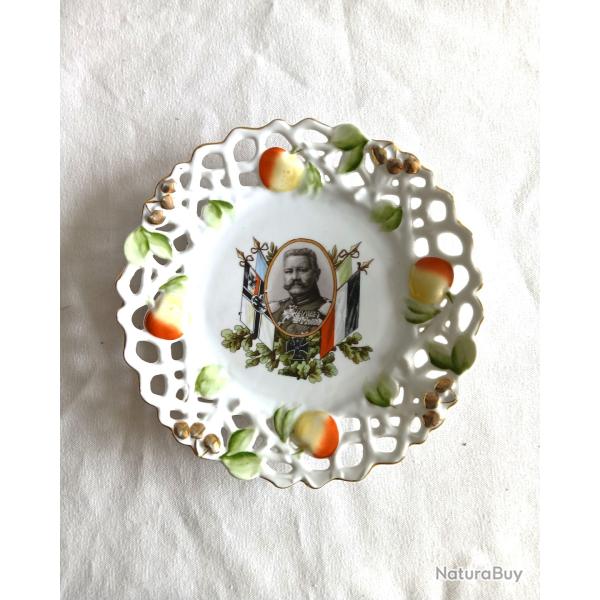 Divers - DE301340b Assiette � dessert Hindenburg WW1