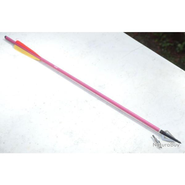 Fl�che d'arbal�te avec une pointe suppl�mentaire � visser 3 lames cutter ou rasoir - ref EBR24FLE005