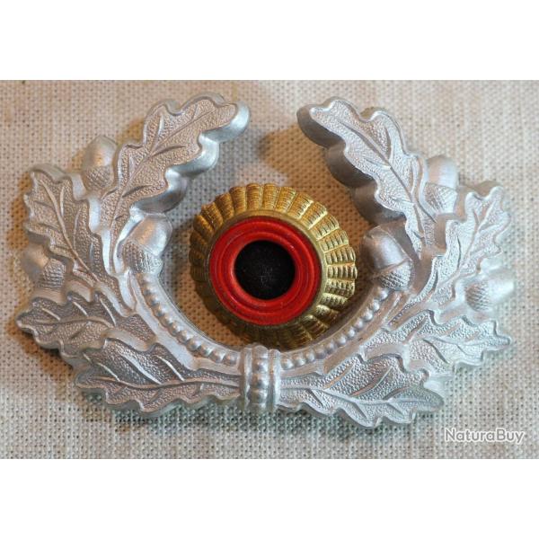 militaria - cocarde orange + Feuille de chne en alu - CAE25COC001