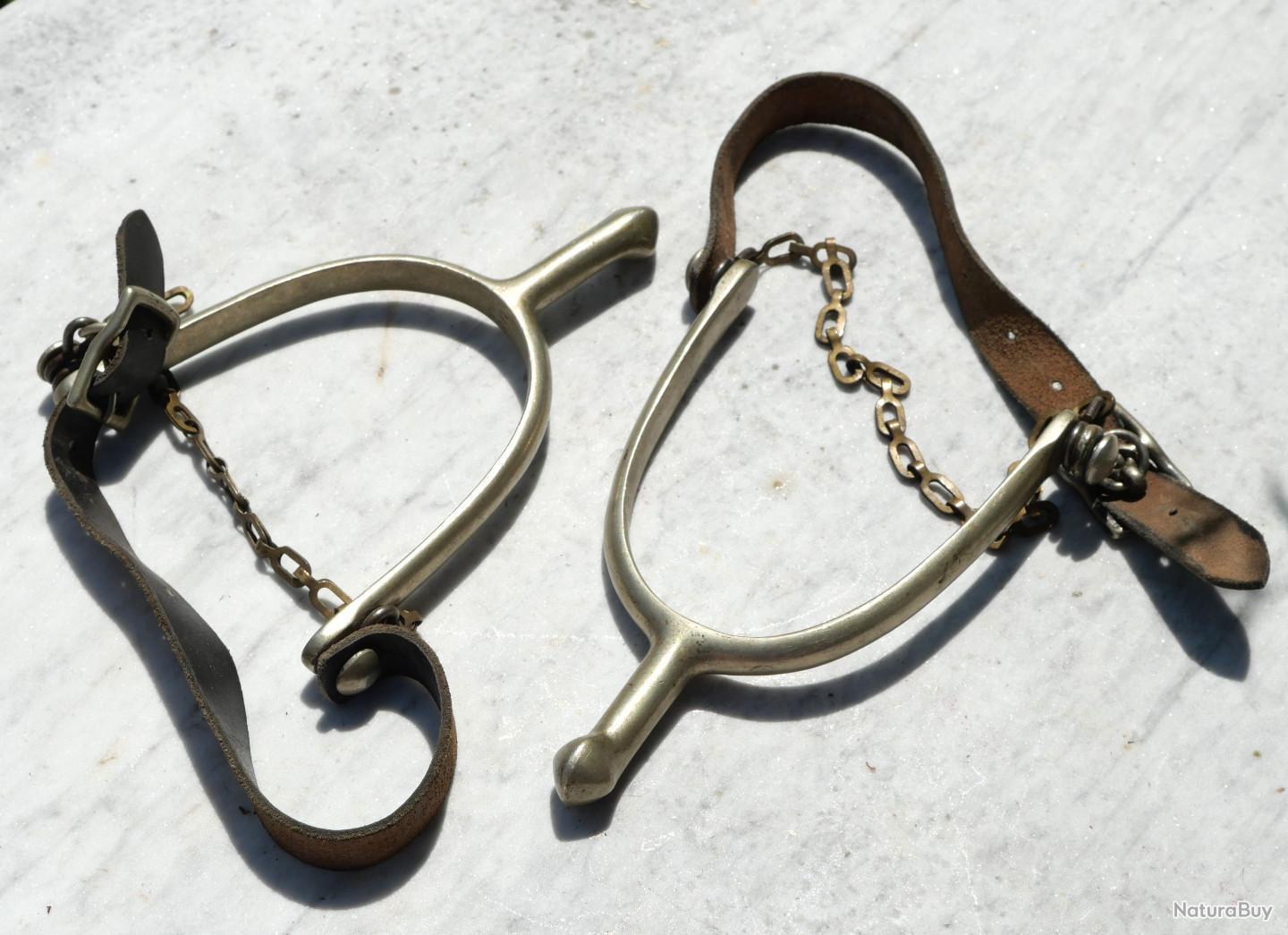 US ARMY - Paire éperons cavalerie CAVALRY SPURS U.S. A.B. - JLB25EPE003