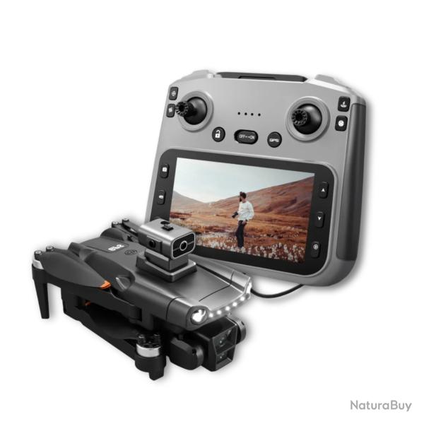 Drone GPS V198MAX 8K HD - Cam�ra FPV Pro, T�l�commande �cran, Pliable, 3000m, �vitement d'Obstacle