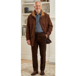 Veste homme Jos A Bank marron avec doublure amovible T L