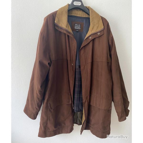 Veste homme Jos A Bank marron avec doublure amovible T L