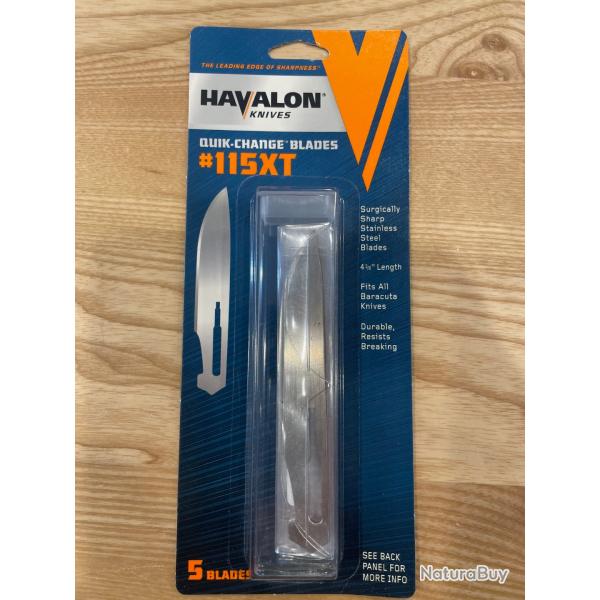 HAVALON LAME POUR COUTEAU BARACUTA