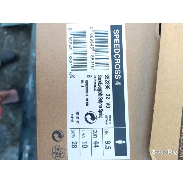 Chaussures Salomon speedcross 4