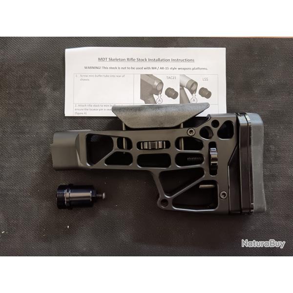 CROSSE MDT SKELETON RIFLE STOCK V4 102048-BLK