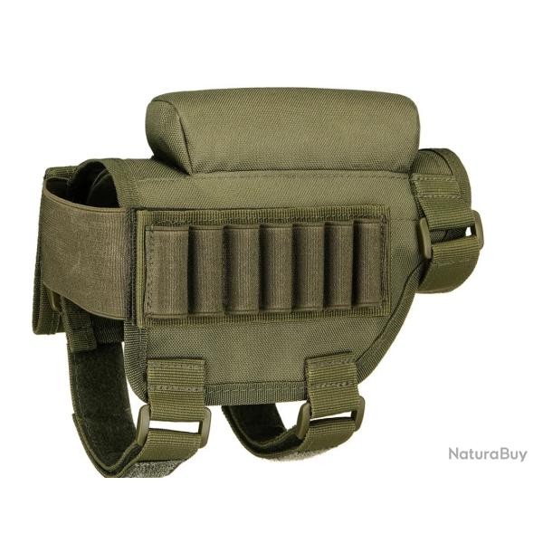 Appuie-joue cartouchi�re de crosse Kaki v1