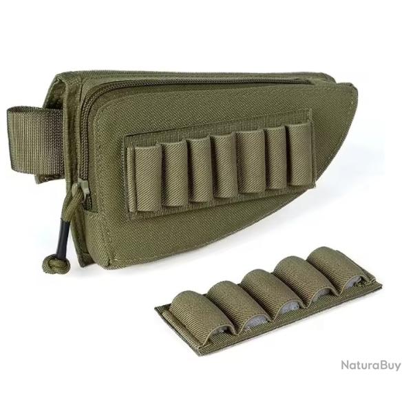 Appuie-joue cartouchi�re de crosse v2 - Kaki